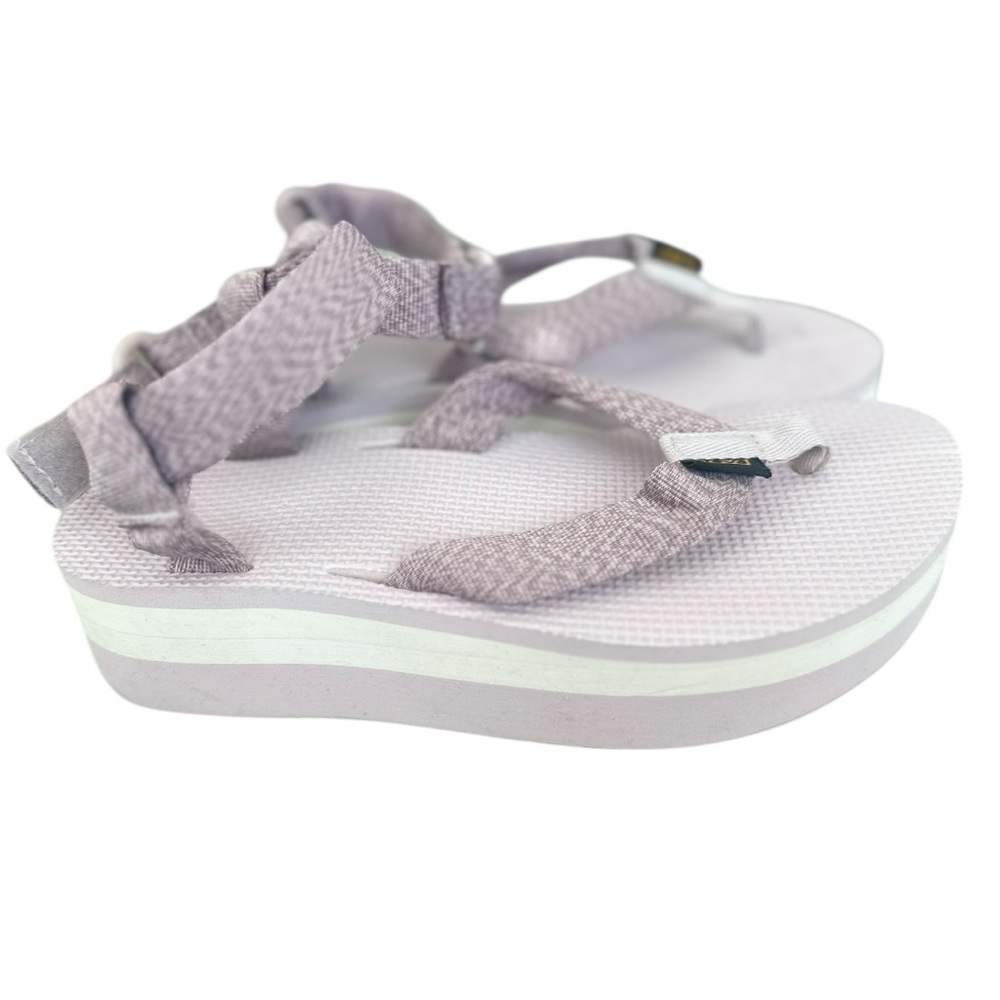 teva Lavender Platform Sandals 7‎